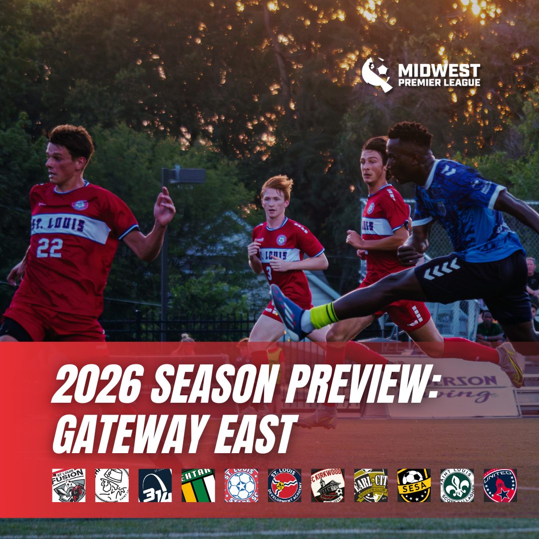 Official 2026 Midwest Premier League Gateway East season artwork