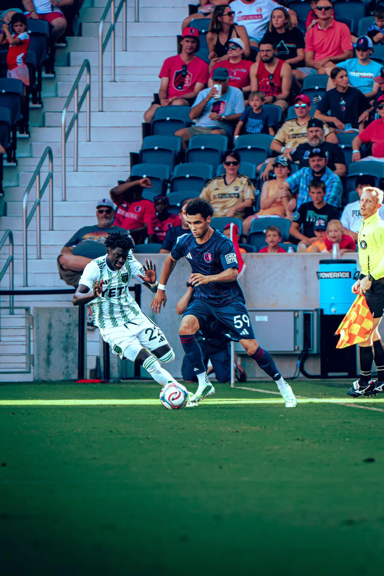 St Louis CITY2 vs Austin FC II photographed by Mia Felix.