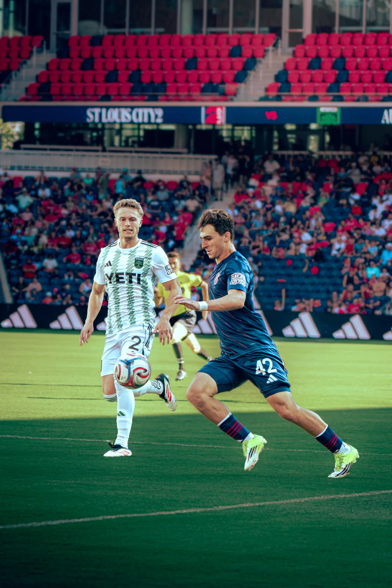 St Louis CITY2 vs Austin FC II photographed by Mia Felix.