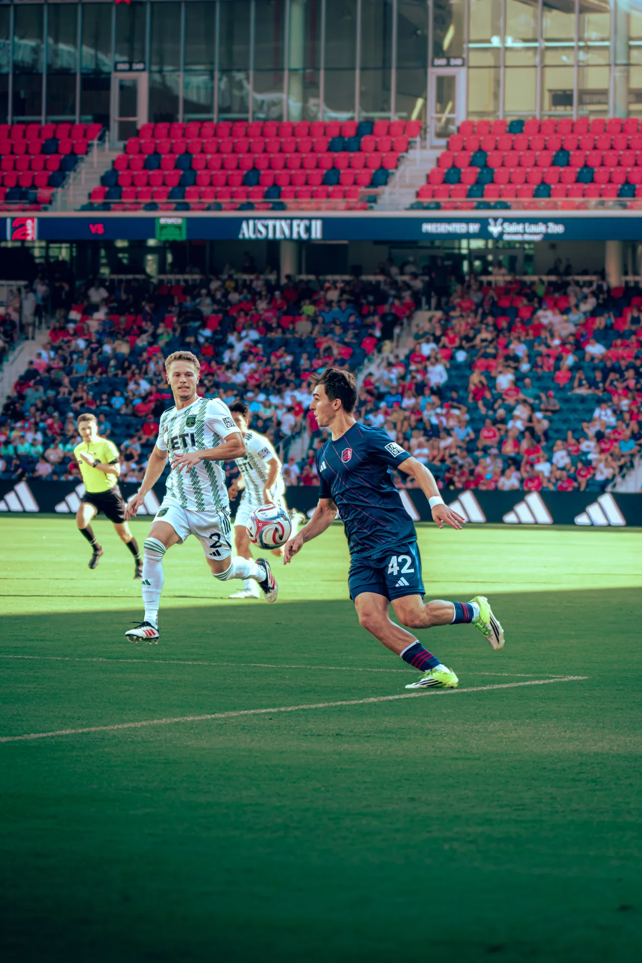 St Louis CITY2 vs Austin FC II photographed by Mia Felix.