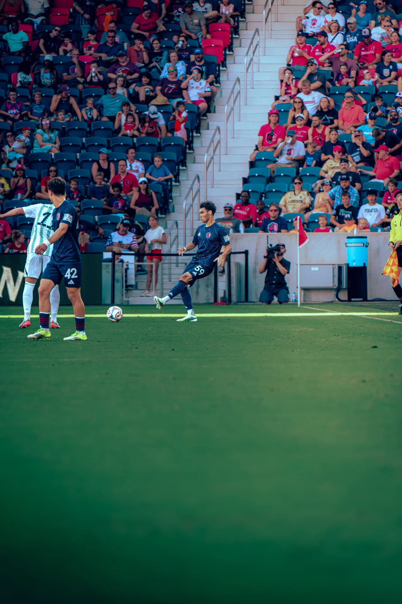 St Louis CITY2 vs Austin FC II photographed by Mia Felix.