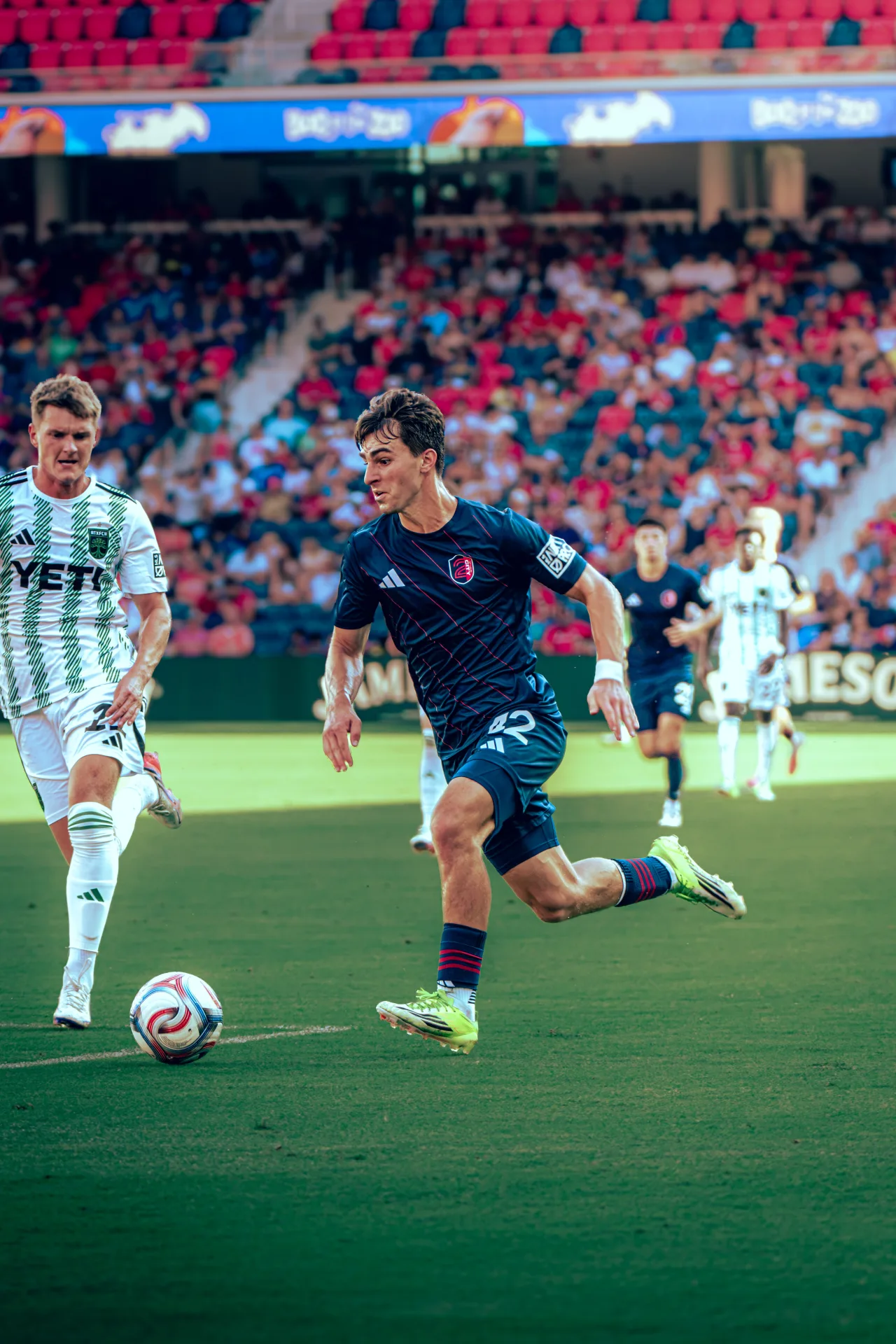 St Louis CITY2 vs Austin FC II photographed by Mia Felix.