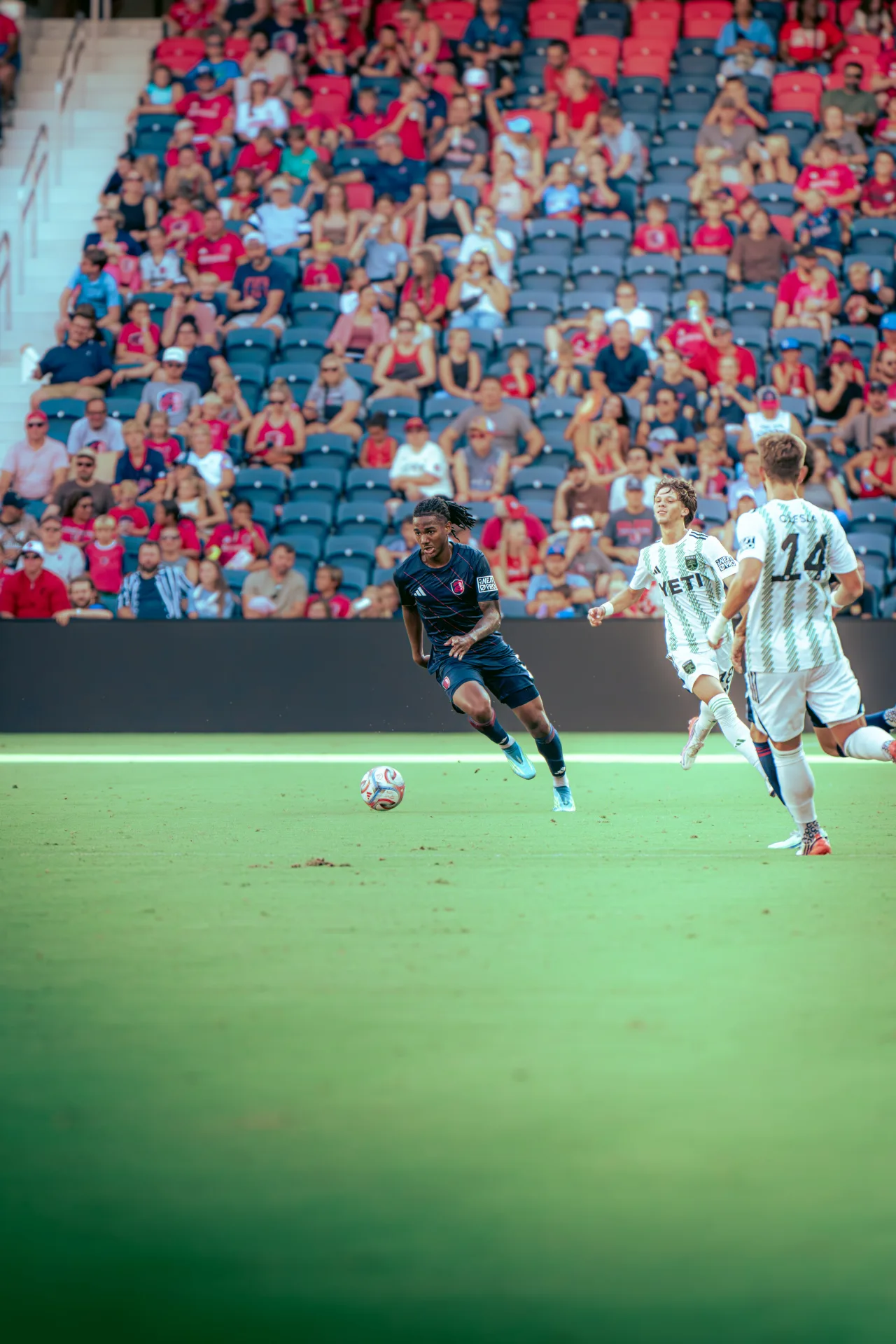 St Louis CITY2 vs Austin FC II photographed by Mia Felix.